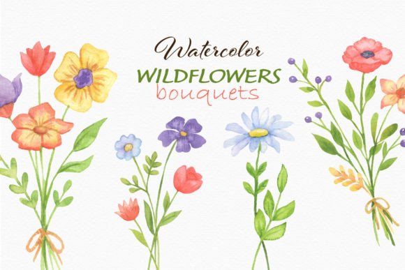 Floral Bouquet Watercolor Flowers Png: A Designer’s Review for Local Business Branding