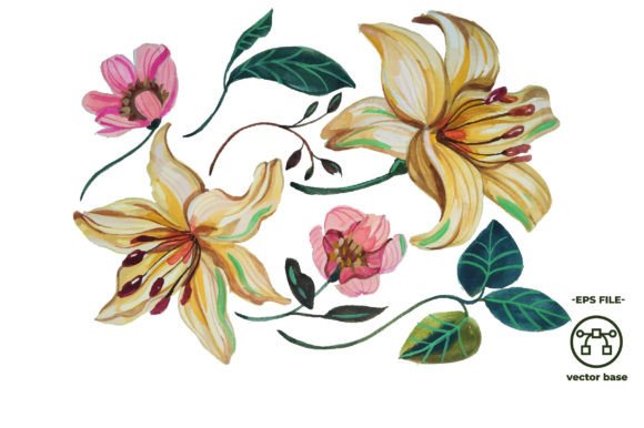 Watercolor Flower Elements Orchid: A Designer’s Honest Review