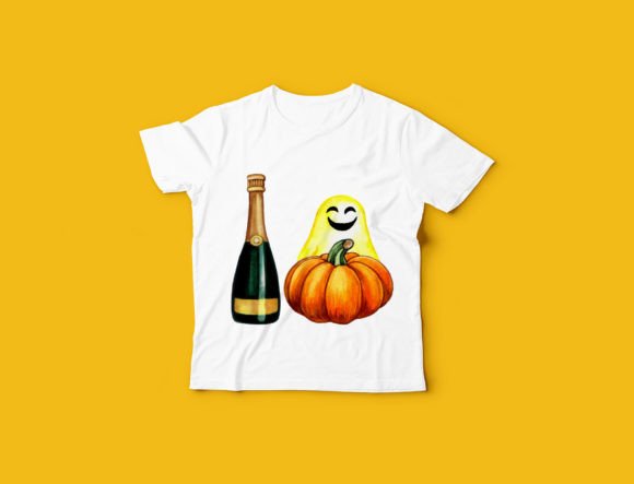 Watercolor Halloween Pumpkin Clipart: A Seasonal Illustration for Blog & Content Design