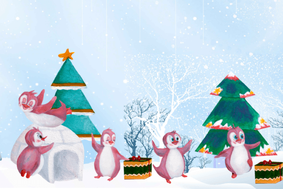 Watercolor Pink Penguins Illustrations: A Crafter’s Honest Review for Real Projects